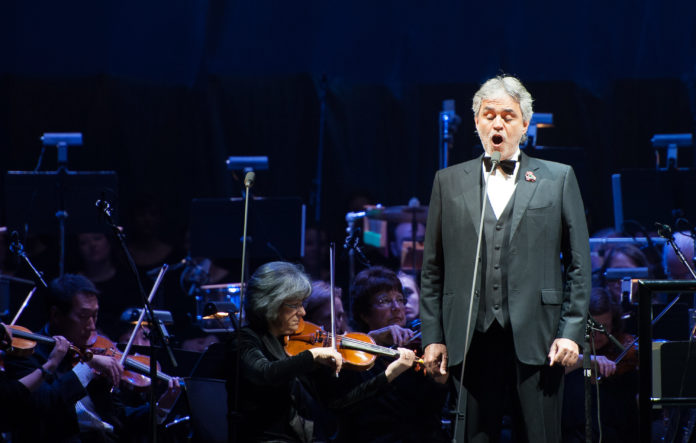 Doppio appuntamento per Andrea Bocelli al Teatro San Carlo