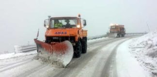 Allerta neve a Roma. Criticità e scuole chiuse anche in Campania