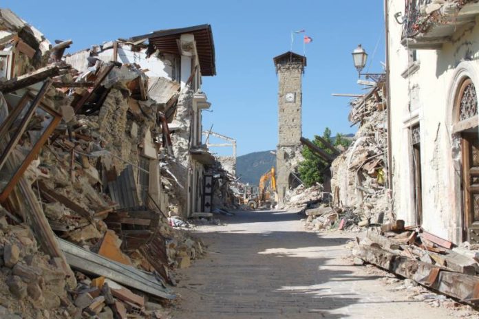 Amatrice, stanotte forte scossa di terremoto