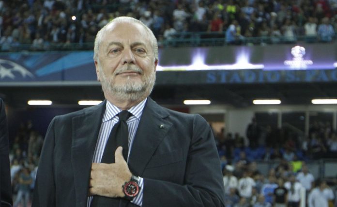 Calcio Napoli, De Laurentiis: "Pronto a comprare lo stadio"