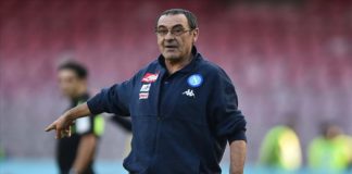 il calcio napoli scende in campo a benevento