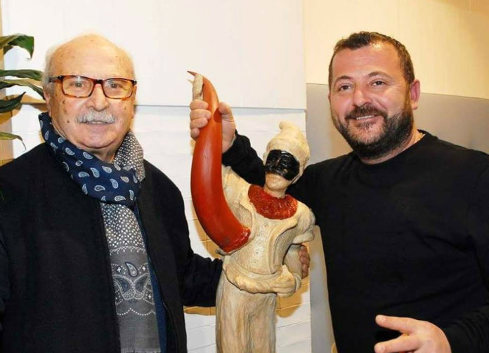 Il maestro pasticcere Ciro “Poppella" incontra lo scultore Luigi Buommino 