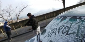 Nuova allerta meteo Campania. Torna il gelo con neve a basse quote