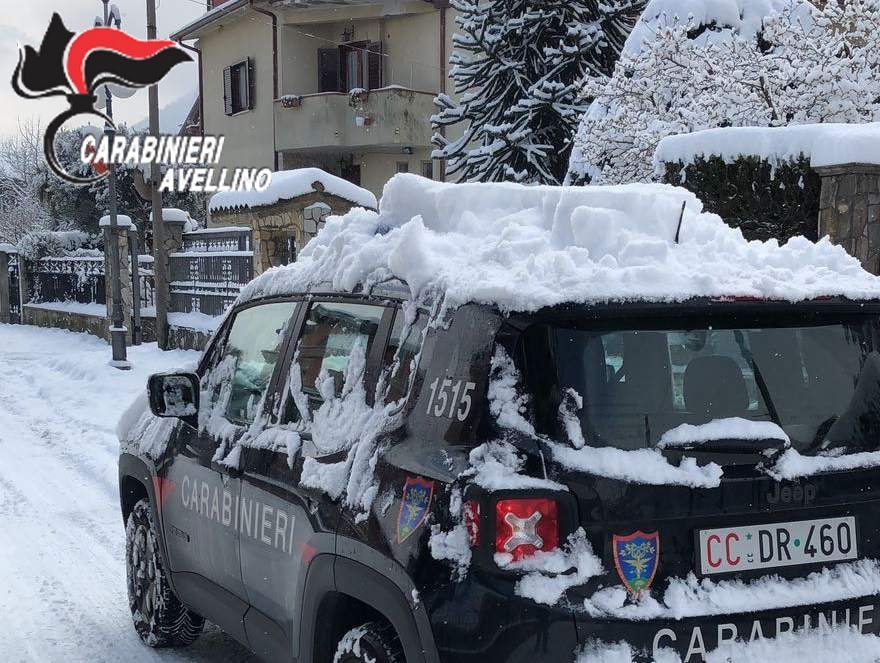 Allerta meteo Campania: ritorna la neve e ghiaccio sulle strade