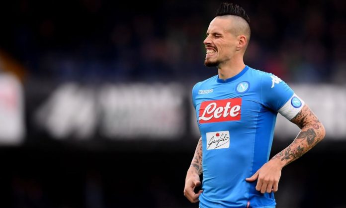 Calcio Napoli, Hamsik assente all'allenamento di oggi