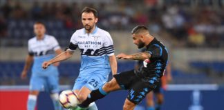 Calcio Napoli, gli azzurri vincono contro la Lazio: 1-2