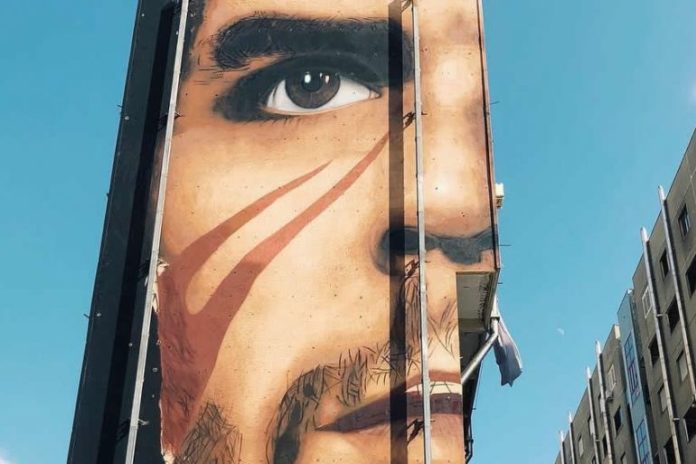 San Giovanni a Teduccio, inaugurato il murale di Che Guevara