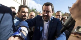 Afragola, il ministro dell'Interno Salvini incontra il sindaco Grillo