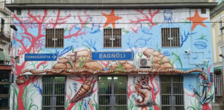 stazione eav di bagnoli in provincia di napoli