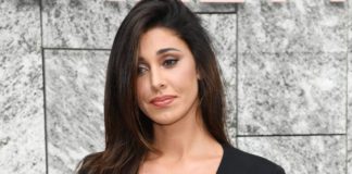 Belen Rodriguez: bacio sulle labbra allo stilista Marcelo Burlon