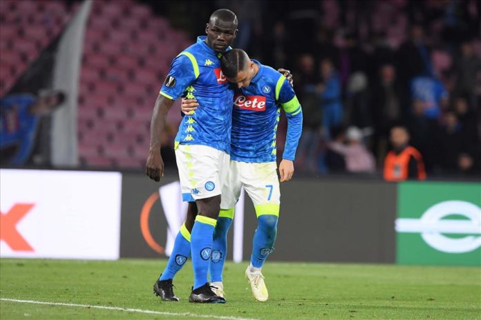 Calcio Napoli fuori dall'Europa League. Prestazione deludente, vince l'Arsenal 1-0