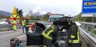 Mercogliano, incidente sulla A16 Napoli-Canosa: 5 feriti (di cui 2 gravi)