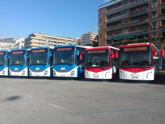 Bus non sicuri nel Salernitano: solo otto in circolazione nella giornata di ieri