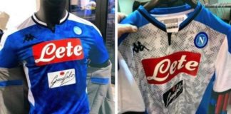 Calcio Napoli, spunta dai social la nuova maglia: sarà azzurra con fasce bianche