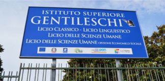 Fuorigrotta, albero crolla nel cortile del liceo Gentileschi