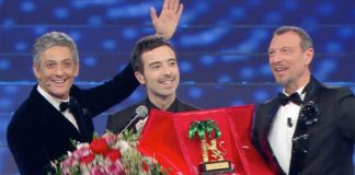 Diodato vince Sanremo davanti a Gabbani e ai Pinguini Tattici Nucleari