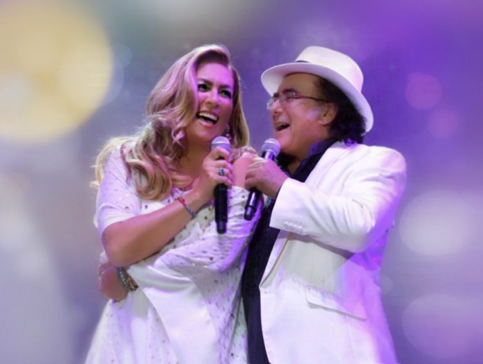 Al Bano e Romina Power al teatro Ariston di Sanremo con “Raccogli l’attimo”