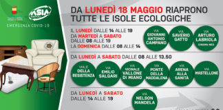 Asia Napoli: riaperte le isole ecologiche. Modalità di accesso, orari e punti di raccolta