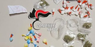 Controlli nel Vesuviano: sequestrato un chilo di droga e sette denunce