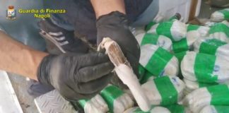 Porto di Salerno: maxi-sequestro di hashish e amfetamine da parte della Finanza