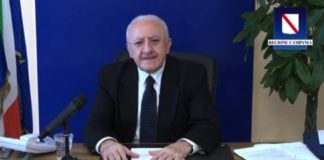 Vincenzo De Luca sul Covid 19 in Campania: “Siamo stati i più efficienti d’Italia” (VIDEO)
