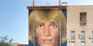 Jorit: un murale per Nino D’Angelo a San Pietro a Patierno