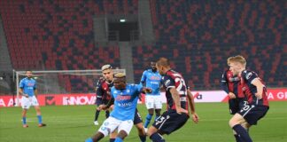 Il Calcio Napoli vince al dall'Ara. Decide il gol di Osimhen