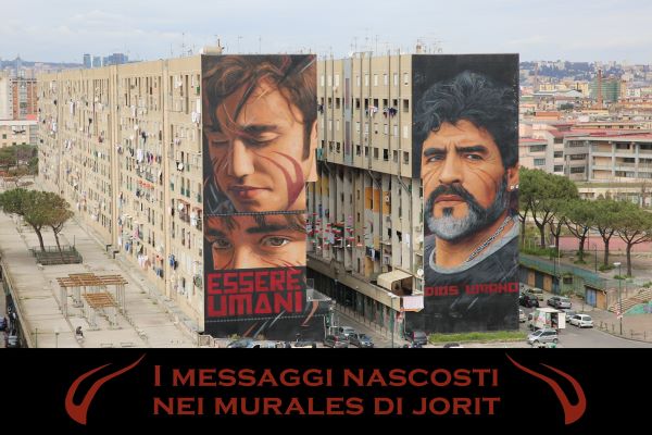 Jorit: progetto di Vincenzo De Simone sui messaggi nascosti nei murales (GALLERY)