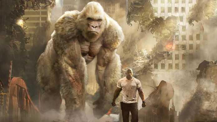 I film in tv martedì 19 gennaio: "Rampage: Furia Animale" su Italia 1