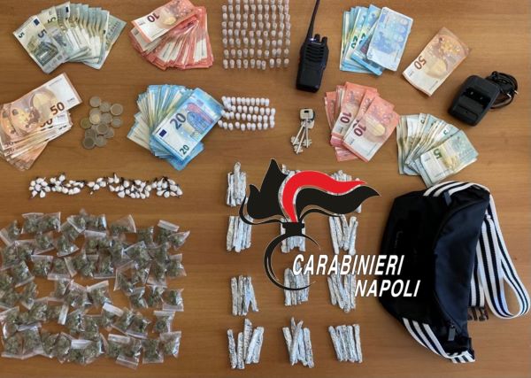 Arzano e Caivano: Carabinieri arrestano un 32enne e un 21enne per spaccio di droga