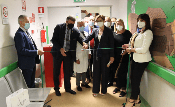 Rotary Club Caserta “Luigi Vanvitelli” per il reparto Pediatria: inaugurata l’Arca di Noè