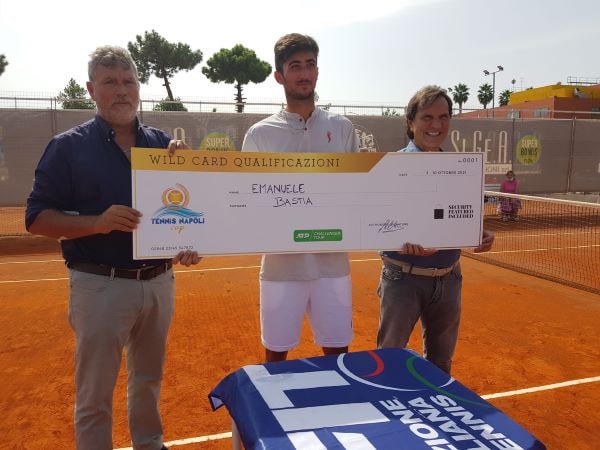 Tennis Napoli Cup: al napoletano Emanuele Bastia la prima wild card del torneo