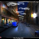 Le luminarie di Natale a Napoli da Scampia a Barra: illuminate 140 chilometri di strade e 36 piazze [FOTO]