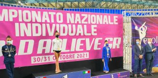 Ginnastica Ritmica: podio per la napoletana Federica Cascella