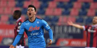 Calcio Napoli, distorsione per Lozano: stagione finita