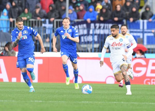 Calcio Napoli: il crollo e la follia ad Empoli dal 2-0 all'80' al 3-2 finale