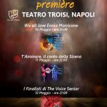 Il progetto Vivas al Teatro Troisi: da Ennio Morricone ai finalisti di The Voice Senior