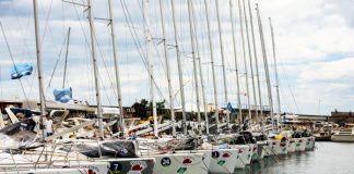 Vela: 27 nodi di raffica hanno accolto la classe Este24 nel Golfo di Salerno