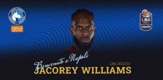 Gevi Napoli, nuovo colpo di mercato: JaCorey Williams nuovo pivot