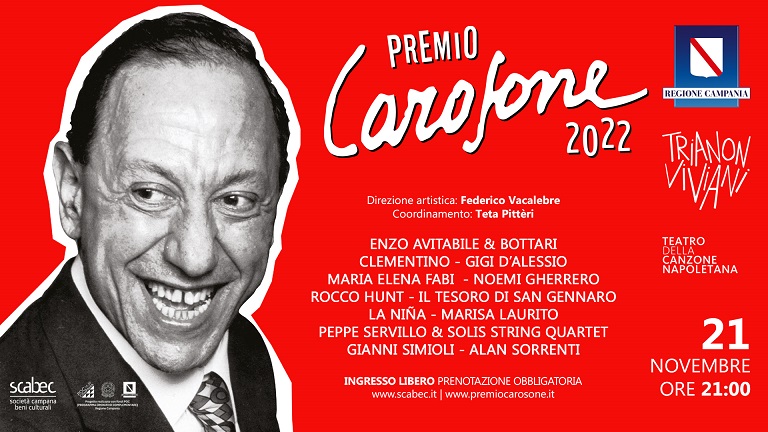 Premio Carosone, gli ospiti sul palco del Trianon Viviani