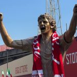 Inaugurata allo Stadio Menti di Vicenza la scultura di Paolo Rossi dell’artista Domenico Sepe