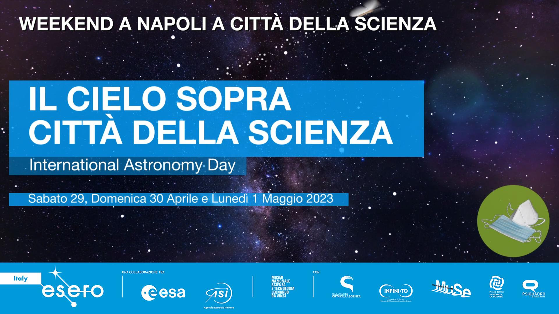 Città della Scienza, un lungo weekend dedicato all'astronomia: il programma completo