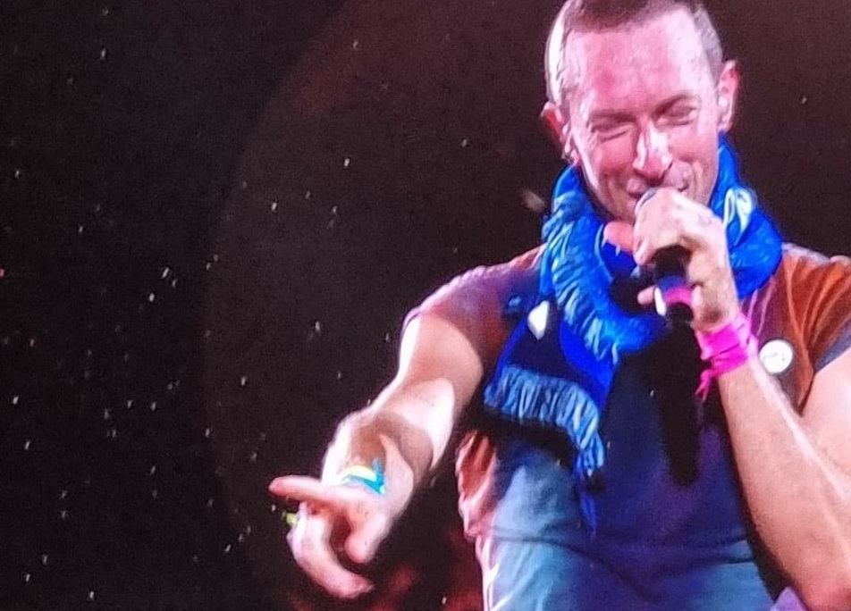 Coldplay a Napoli Chris Martin canta Napule è