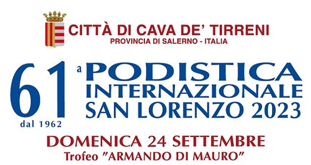 “Podistica Internazionale San Lorenzo” a Cava de' Tirreni, Nuovo percorso e Marisa Masullo testimonial