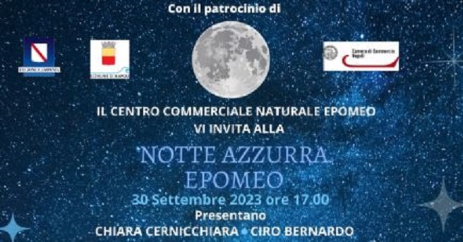 Notte Azzurra: in via Epomeo l'evento con ospiti, musica e intrattenimento