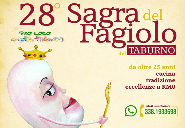 Sagra del Fagiolo del Taburno, il Programma della 28° Sagra