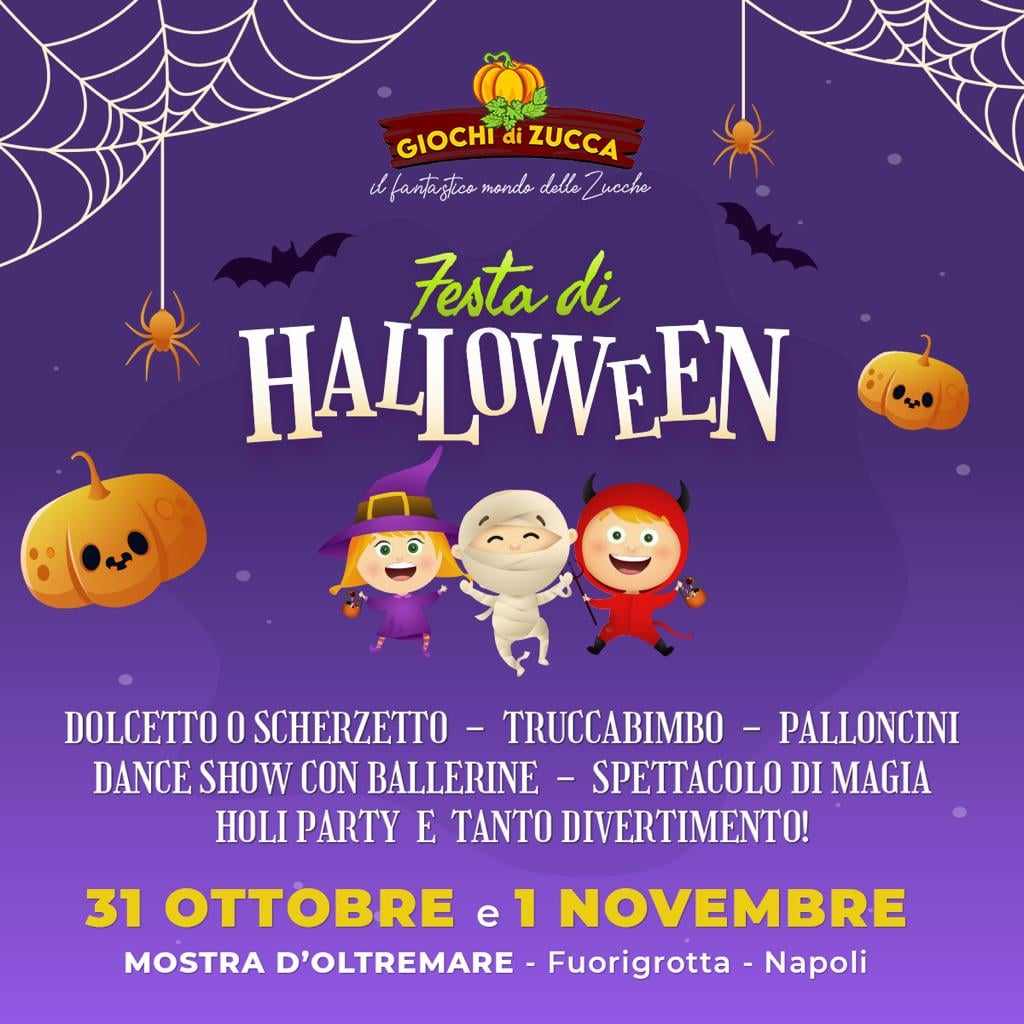 Halloween con Giochi di Zucca alla Mostra D'Oltremare