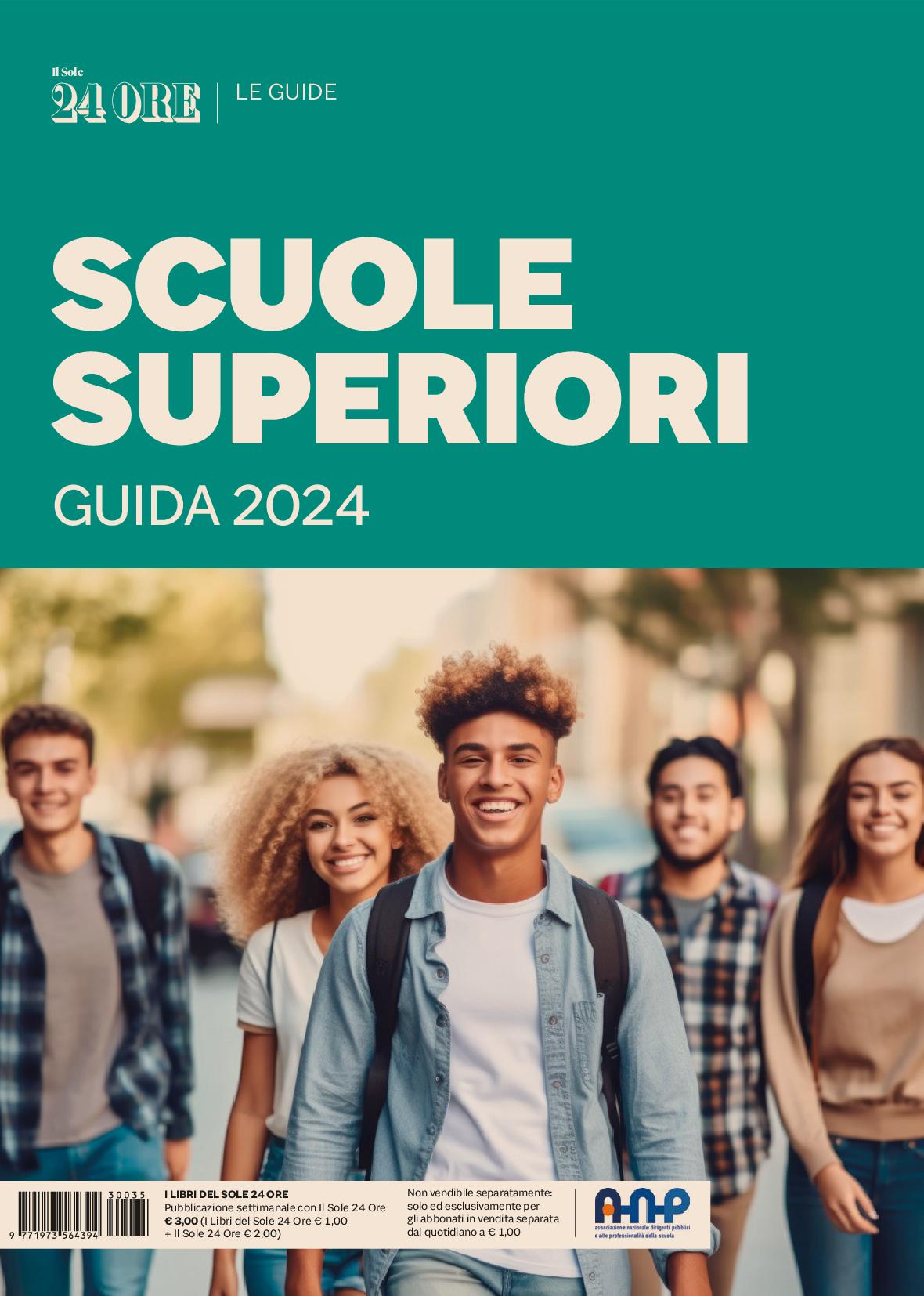 Il Sole 24 Ore presenta la Guida 2024 alle Scuole Superiori