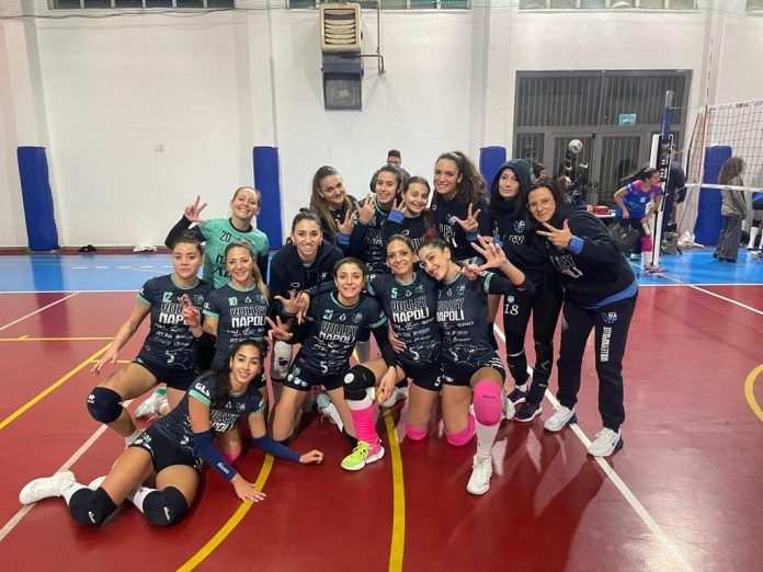 Autouno Volley Napoli, tre punti e qualificazione alla Coppa Campania per chiudere il 2023