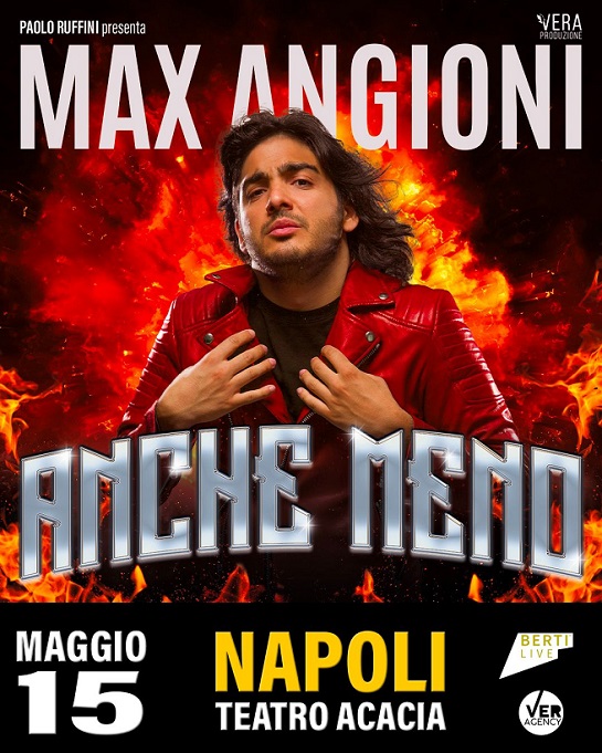 Max Angioni al Teatro Acacia con "Anche meno", biglietti in vendita